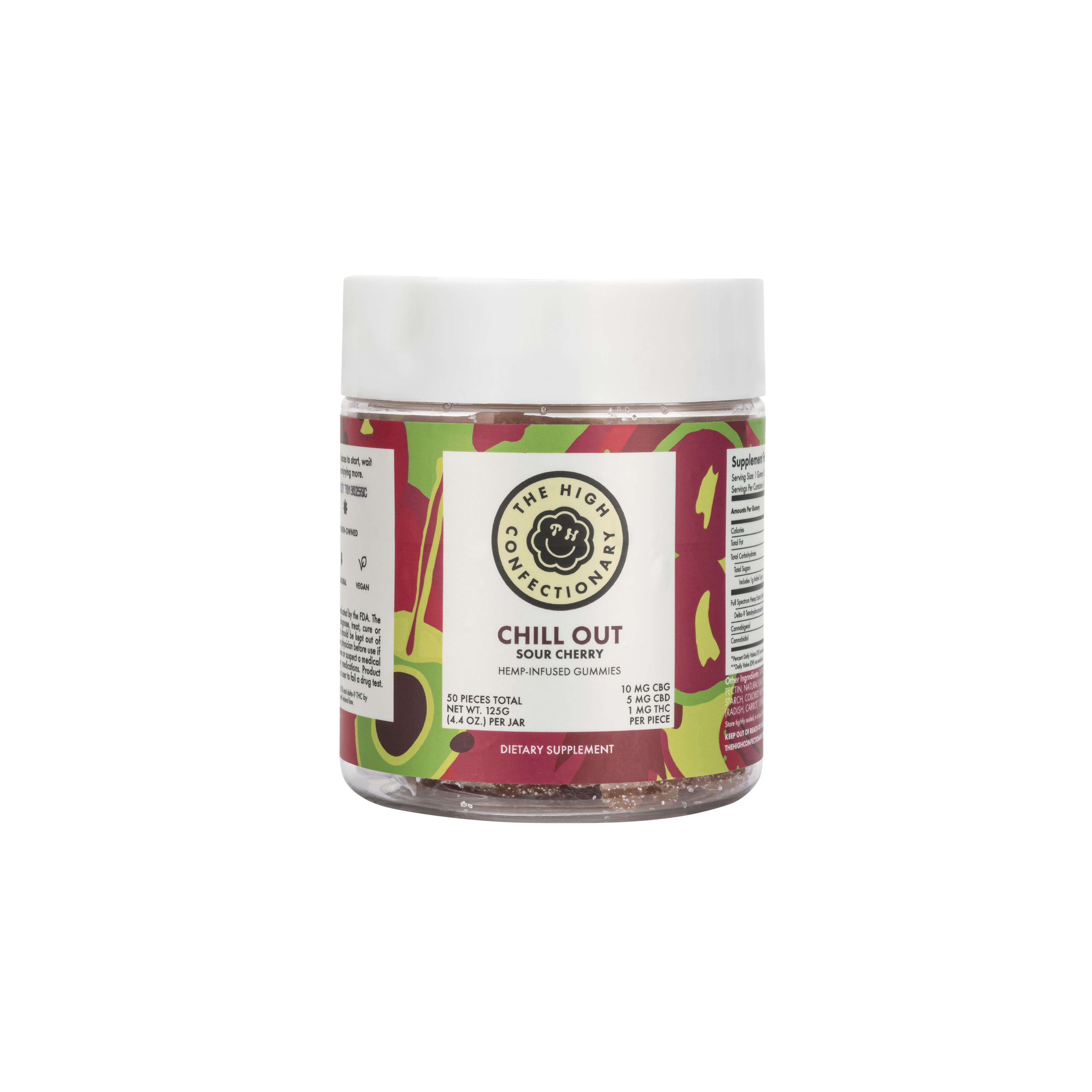 Chill Out Sour Cherry Gummies