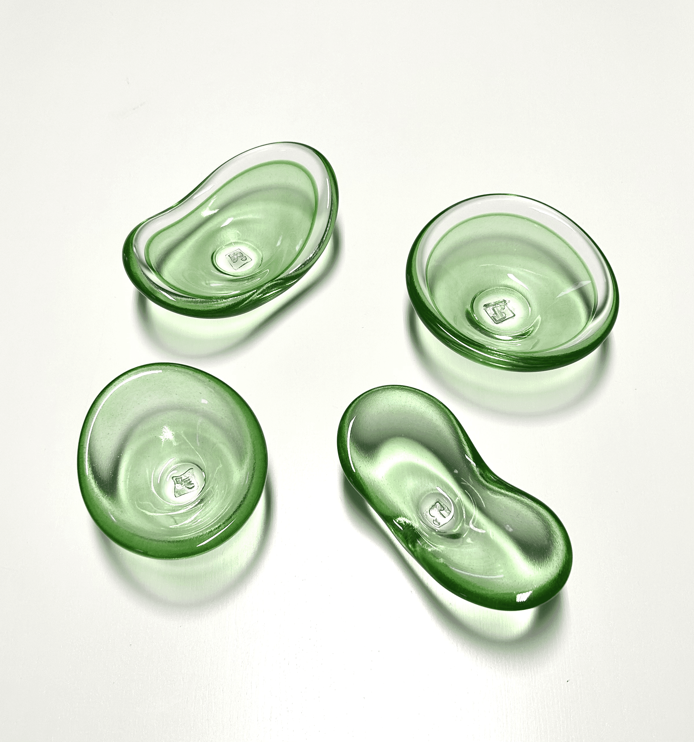 Hand Crafted Glass Bowl - Green